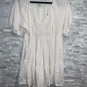 Forever 21 White Dress S